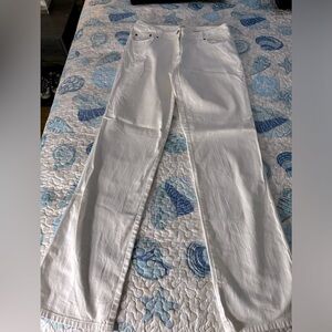 Talbots women’s white jeans 12L